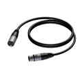 Procab CAB901, mikrofonkabel, 3m XLR Han-XLR Hun-3m